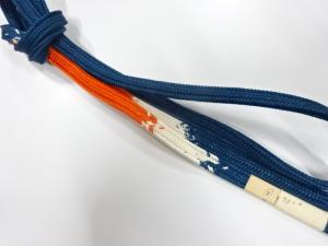 未使用品　正絹　手組帯締め